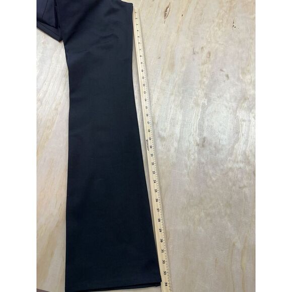 Paige Miriel Wide Leg Boot Cut Flare 29 Black NWTs $229 Hook Eye Closure Rayon - Picture 6 of 6